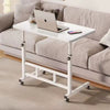 Adjustable Rolling Side Table