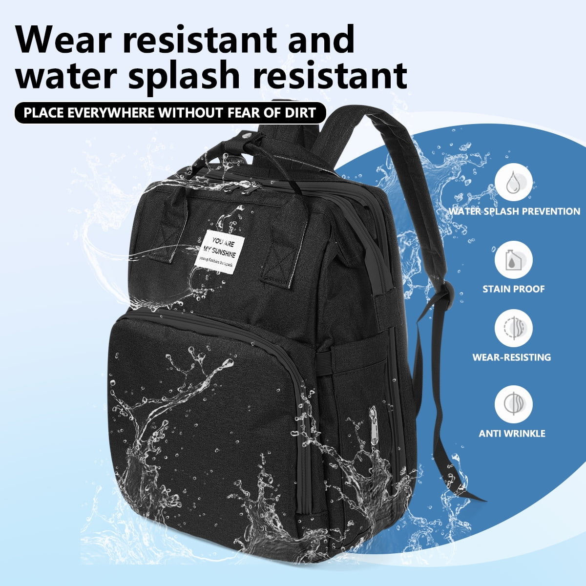 2 in 1 Baby Bag & Portable Bed