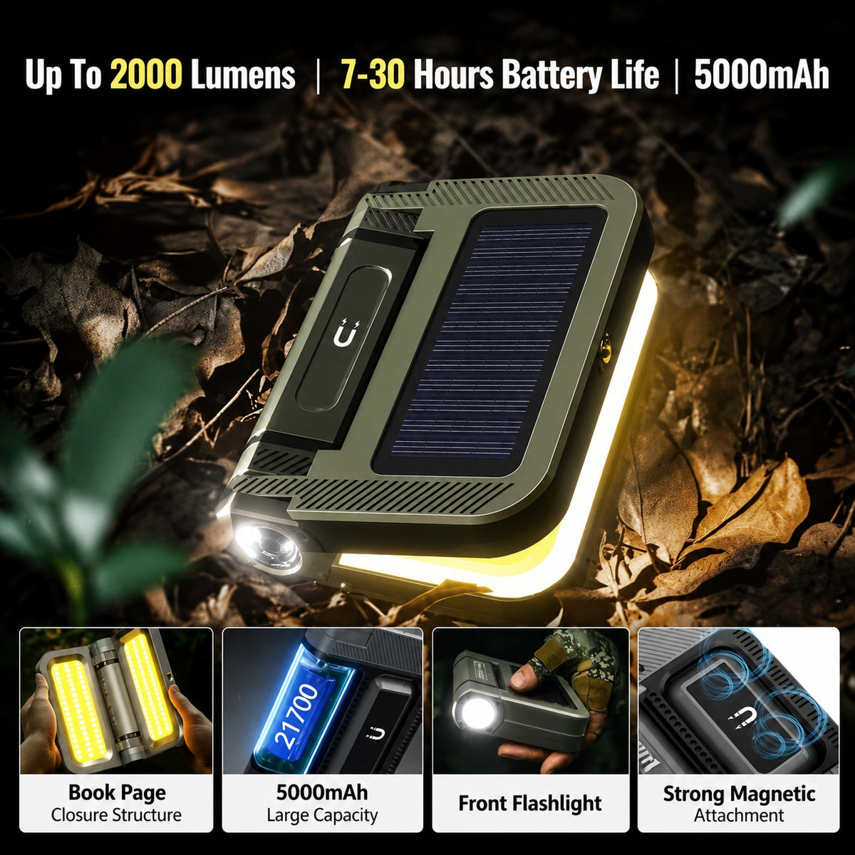 Rechargeable Solar Light