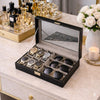 Watch & Eyeglasses Organizer Box