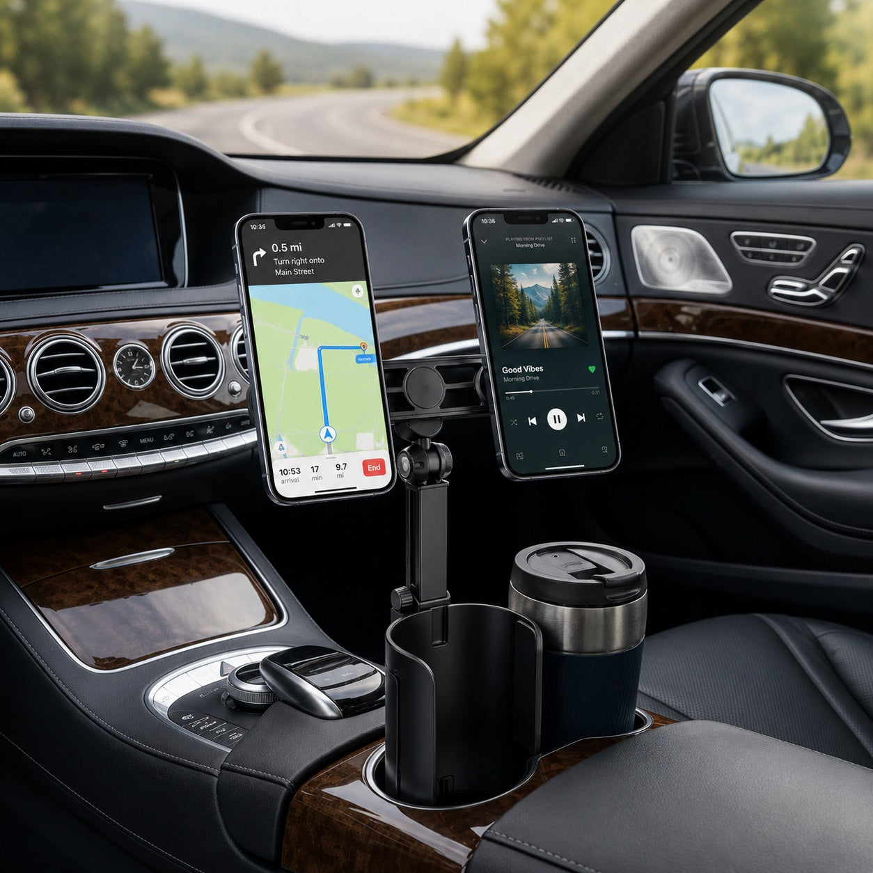 2-in-1  Phone Holder Cup