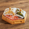 Divided Snack Serving Tray