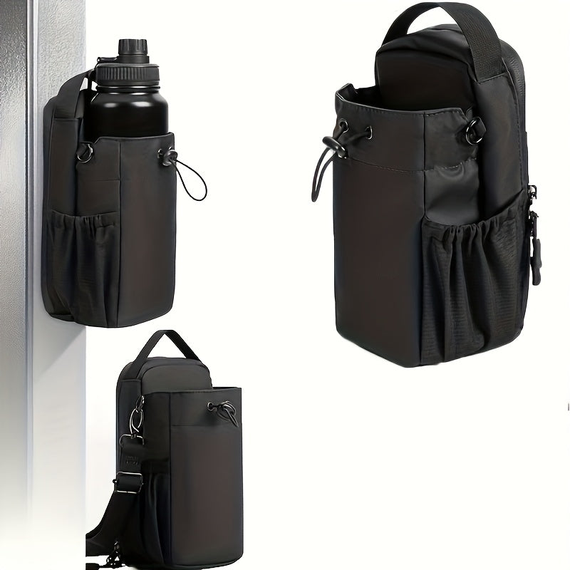 Magnetic Gym Bag With Water Bottle Holder