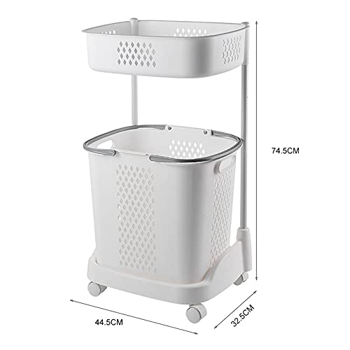 Rolling Laundry Storage Rack