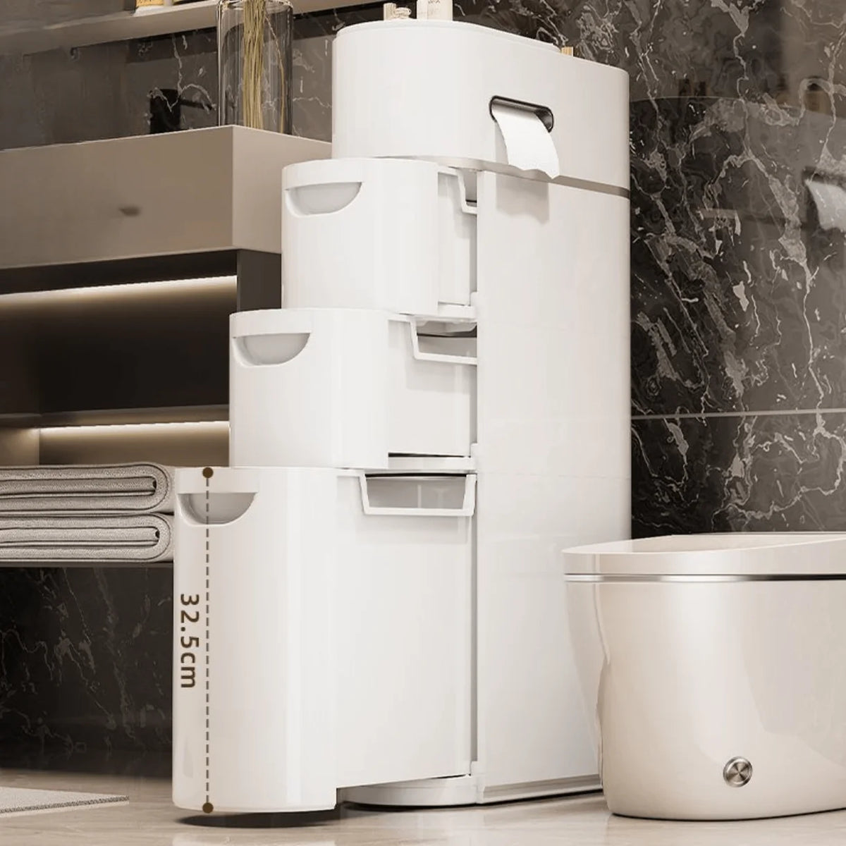 Narrow Slim Storage Cabinet