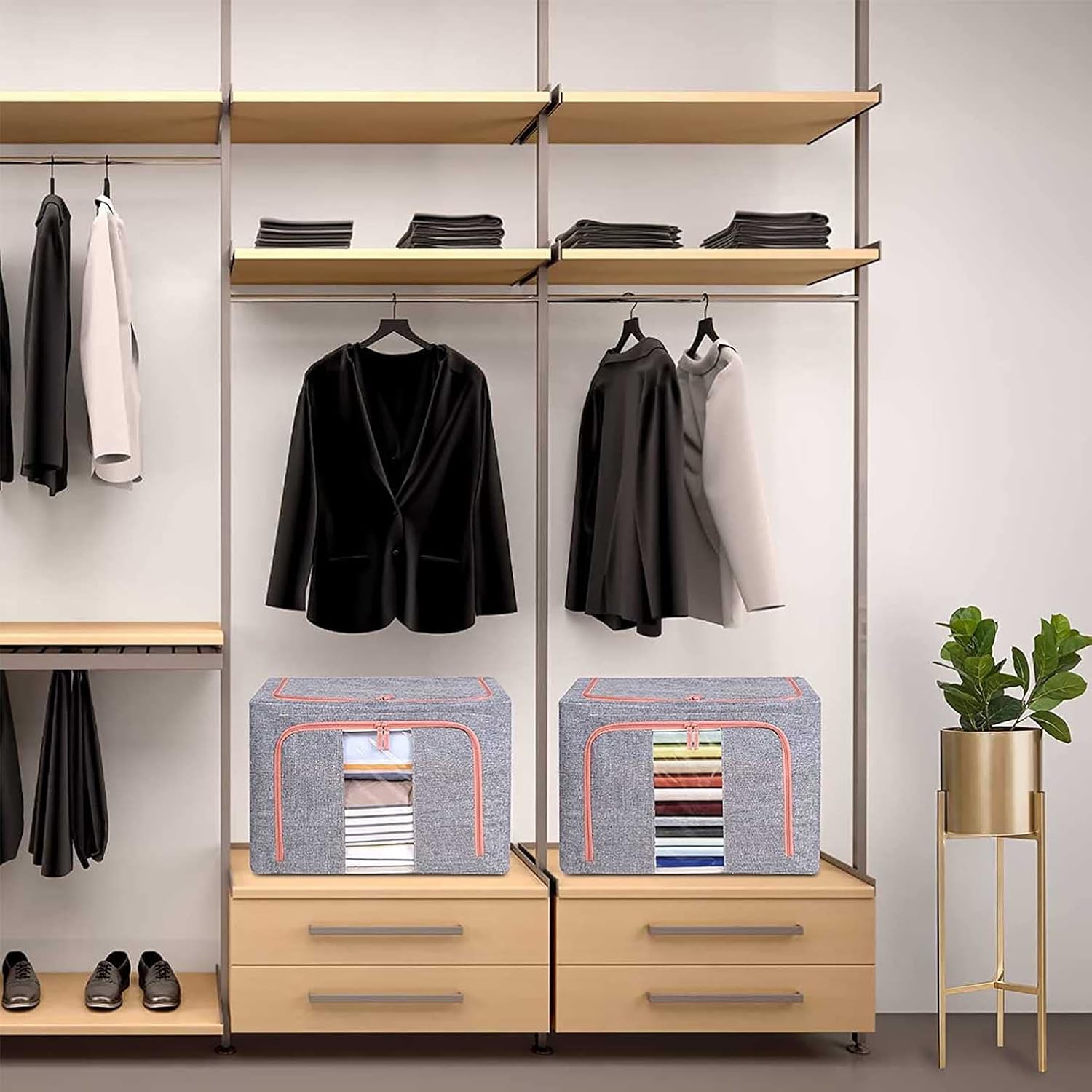 Foldable Clothes Storage Box