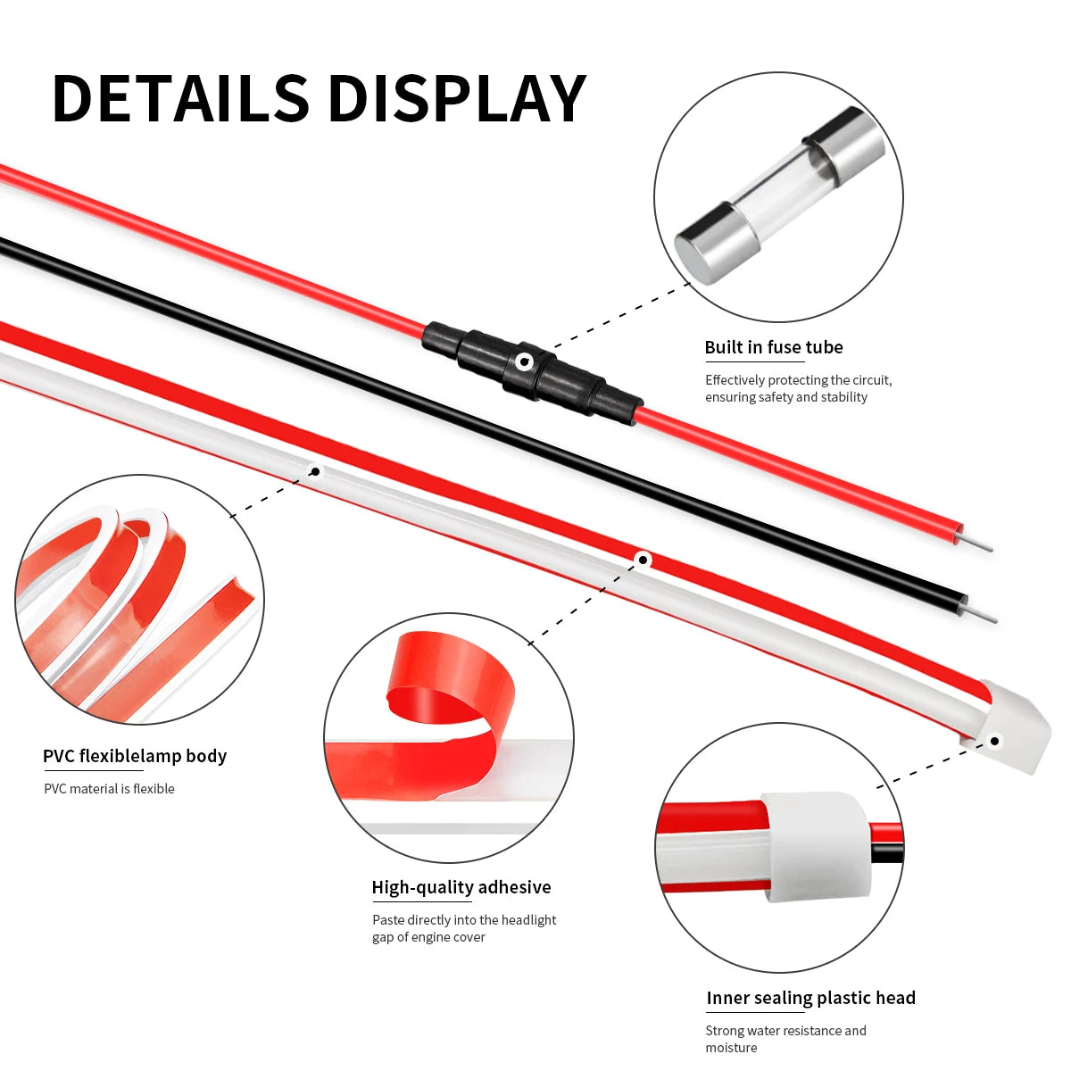 Car Hood LED Strip Lights