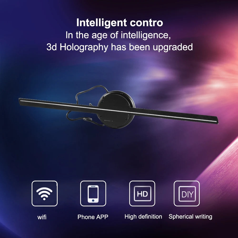 3D Hologram Fan Projector
