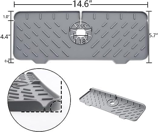 Silicone Faucet Drain Pad