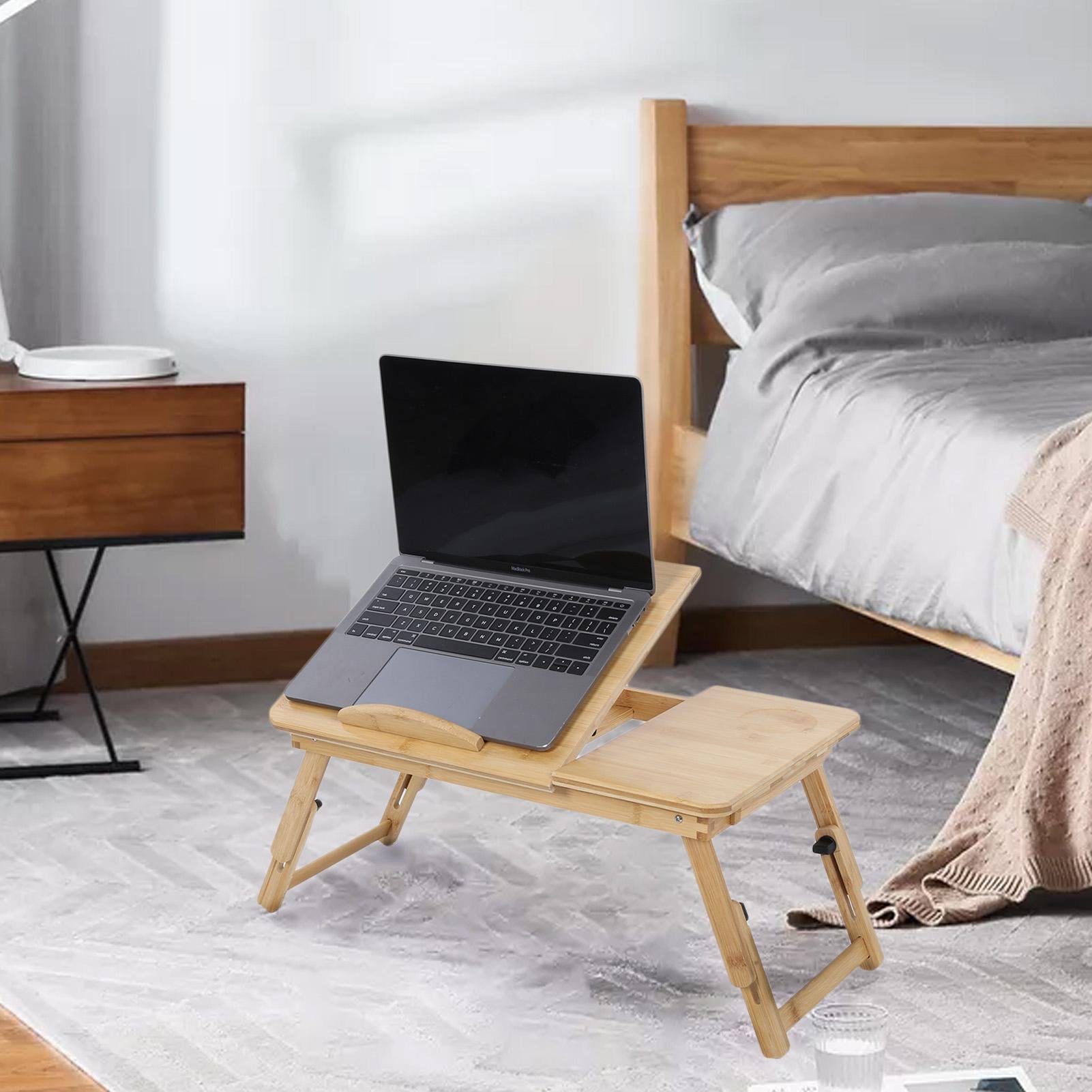 Bamboo Folding Laptop Table