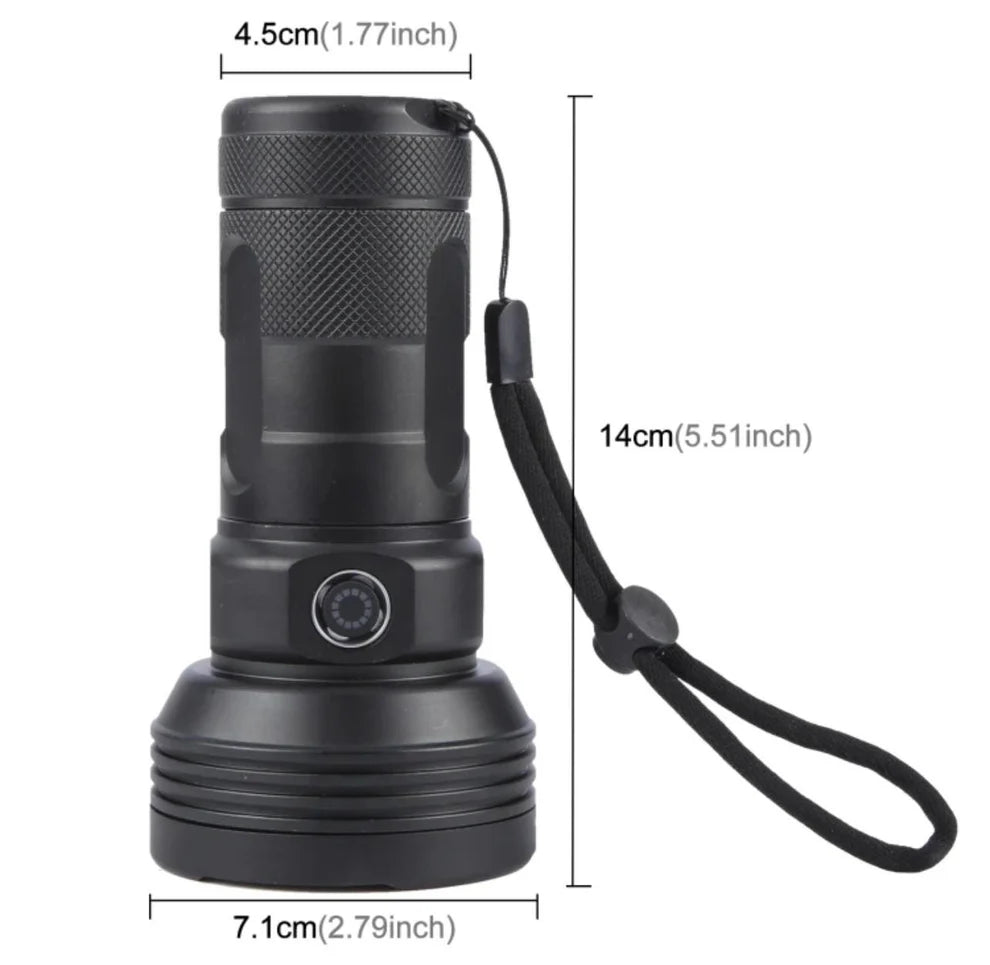 Wide Rechargeable LED Flashlight