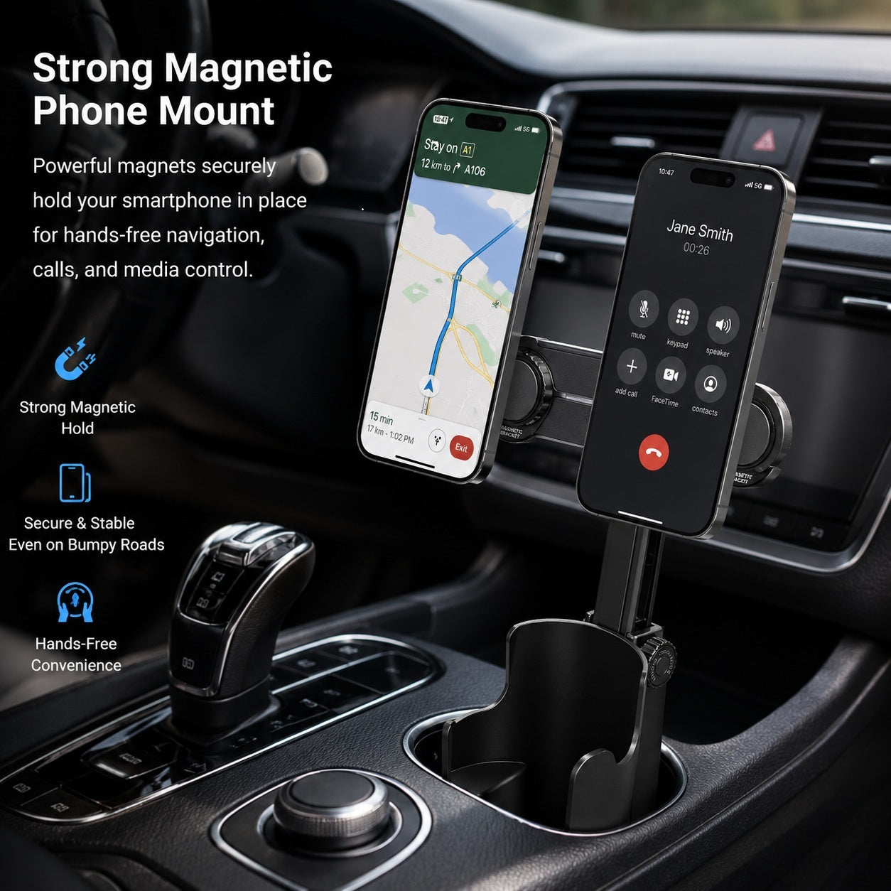 2-in-1  Phone Holder Cup
