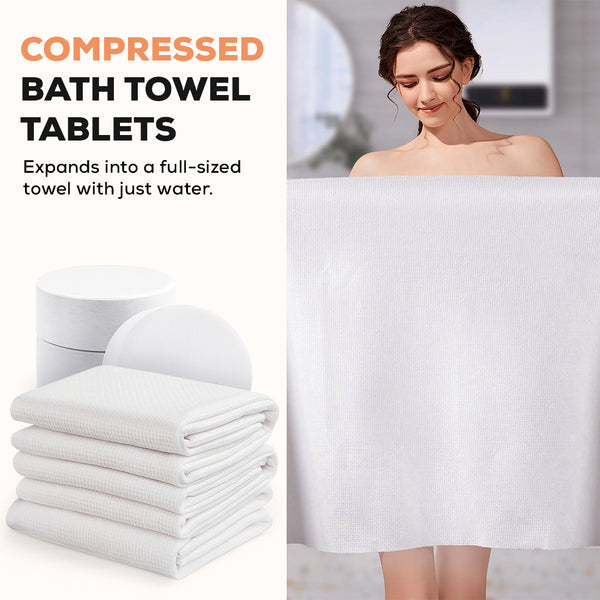Compressed Fibre Towel Tablets