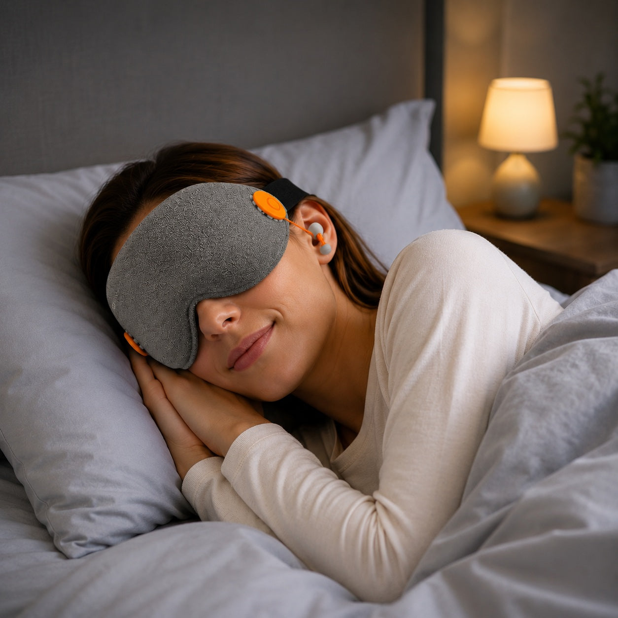 Sleep Mask with Earplugs