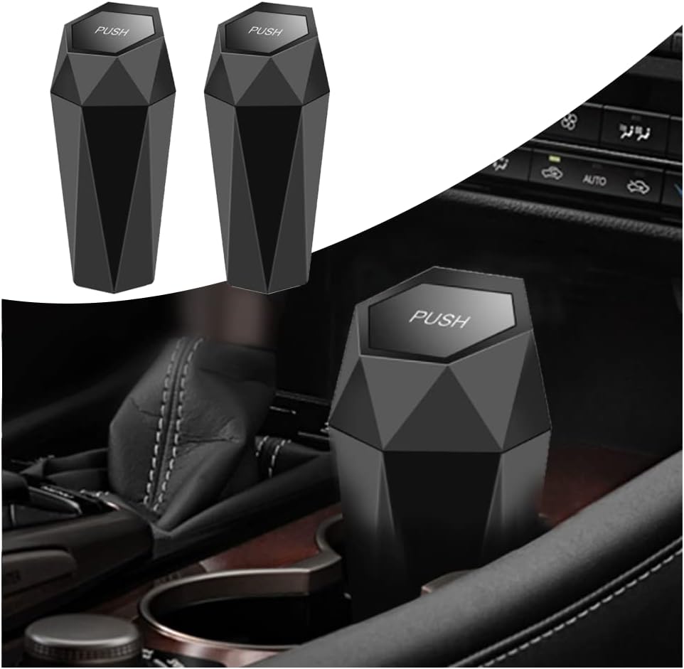 Diamond Car Trash Can