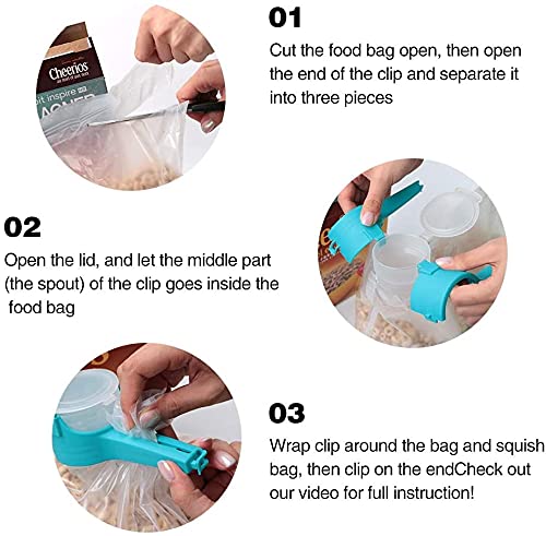 Food Storage Bag Sealing Clips
