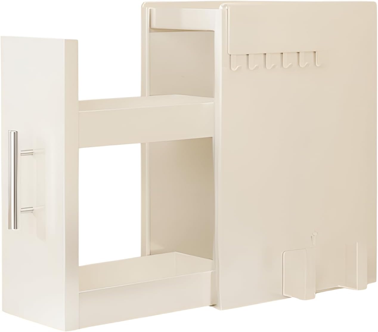 Hidden Sliding Condiment Rack