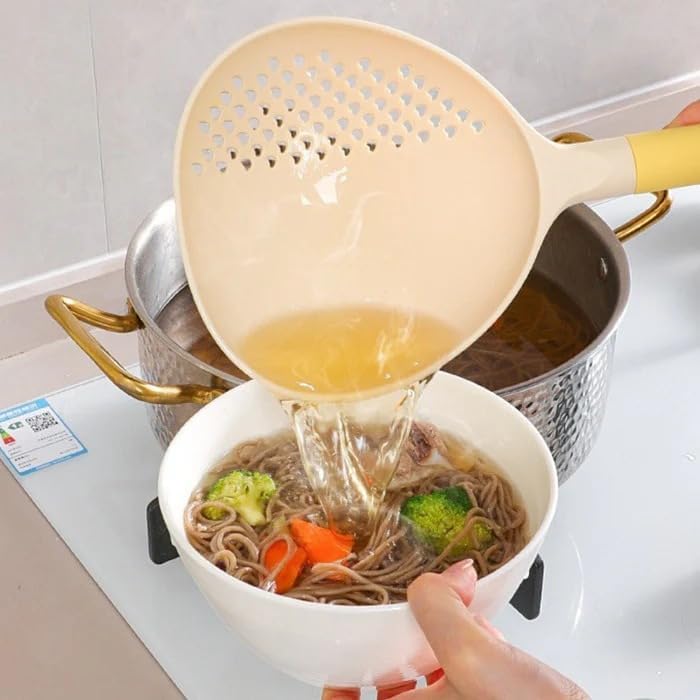 2-in-1 Strainer Spoon and Skimmer Ladle