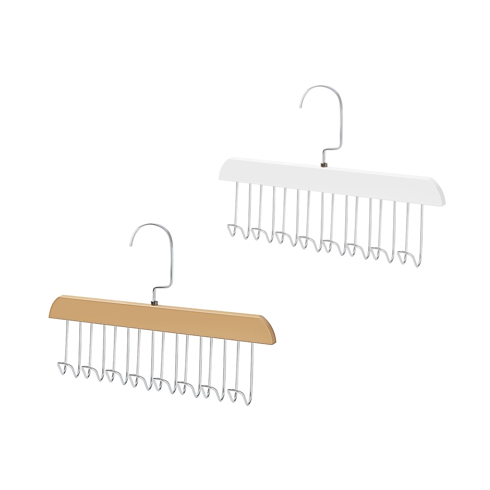 8-Hook Belt Hanger (Set of 2)