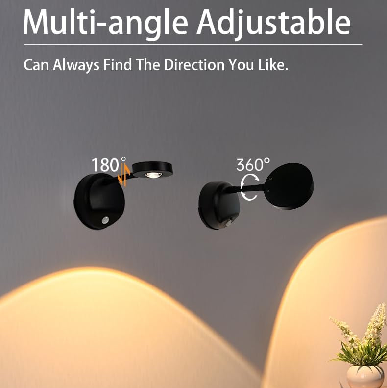 Motion Sensor Rechargeable Wall Light