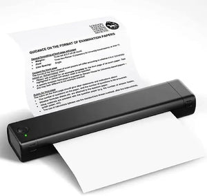 Portable Thermal A4 Printer + 10 Thermal Papers