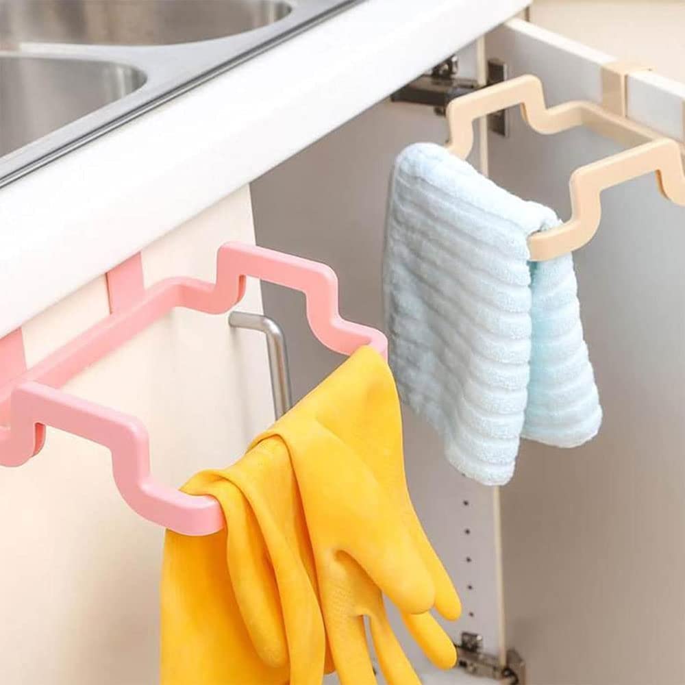 Hanging Garbage Bag & Towel Rack