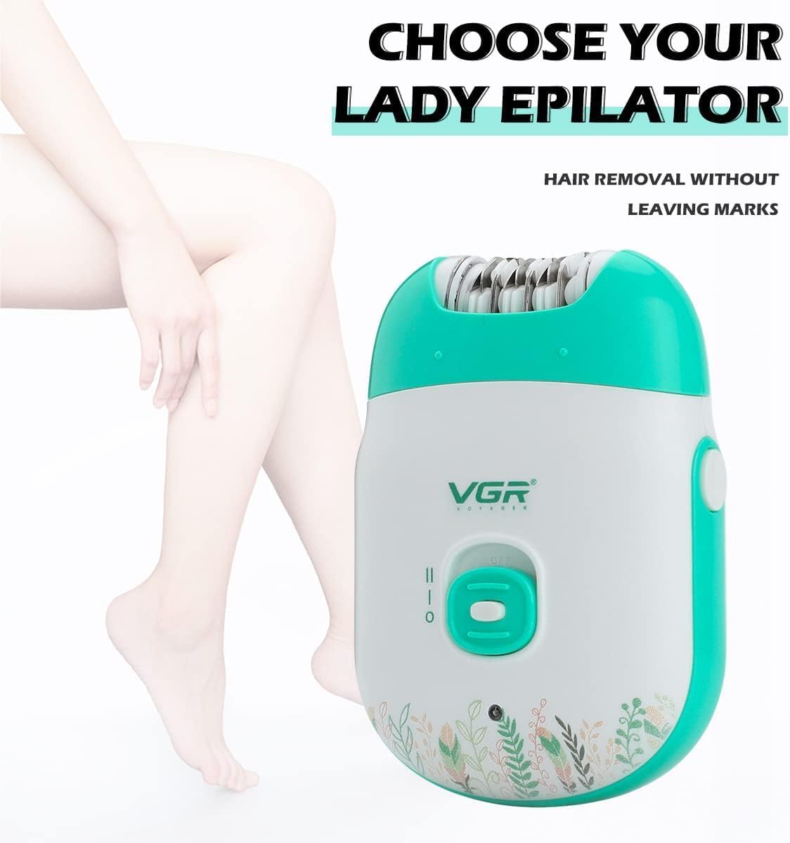 VGR V-726 Professional Ladies Epilator