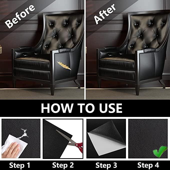 Self-Adhesive Leather Patch - 961stores