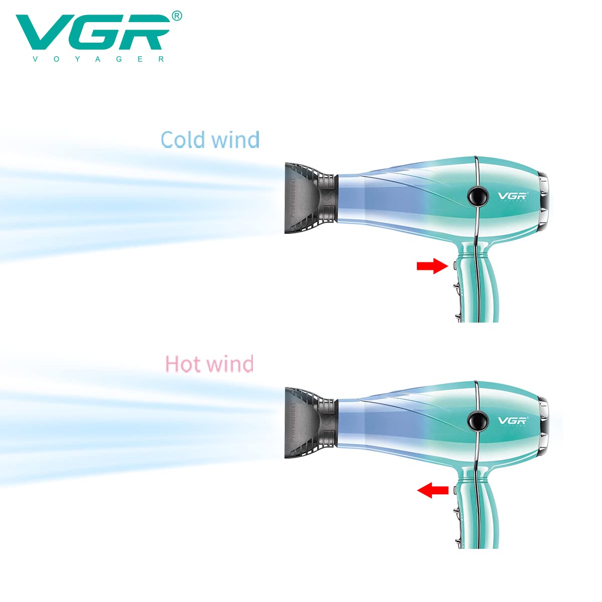 VGR V-452 Professional Hair Dryer