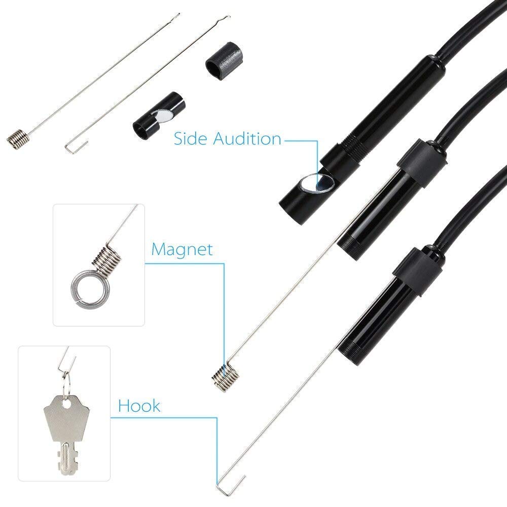 Endoscope Camera with Adjustable LED