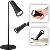 4 in 1 Rechargeable Desk Lamp (180 degrees)