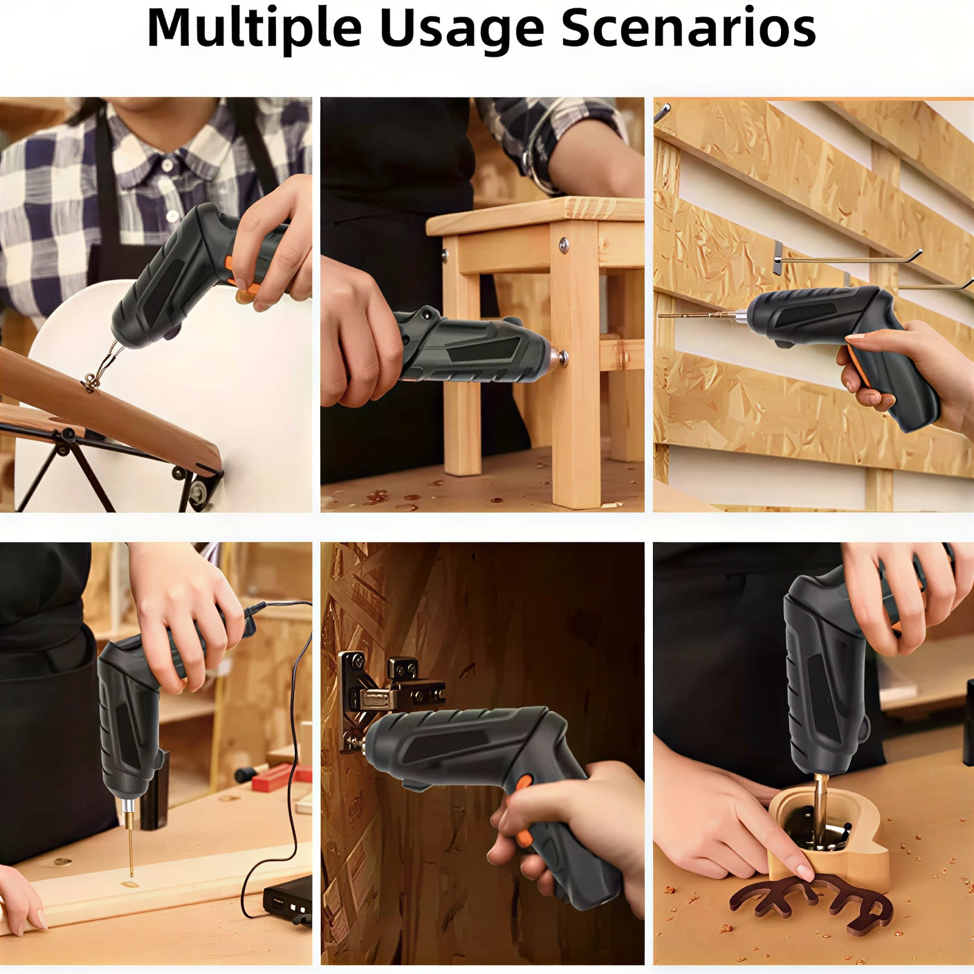 USB Electric Screwdriver Kit with Bit Set