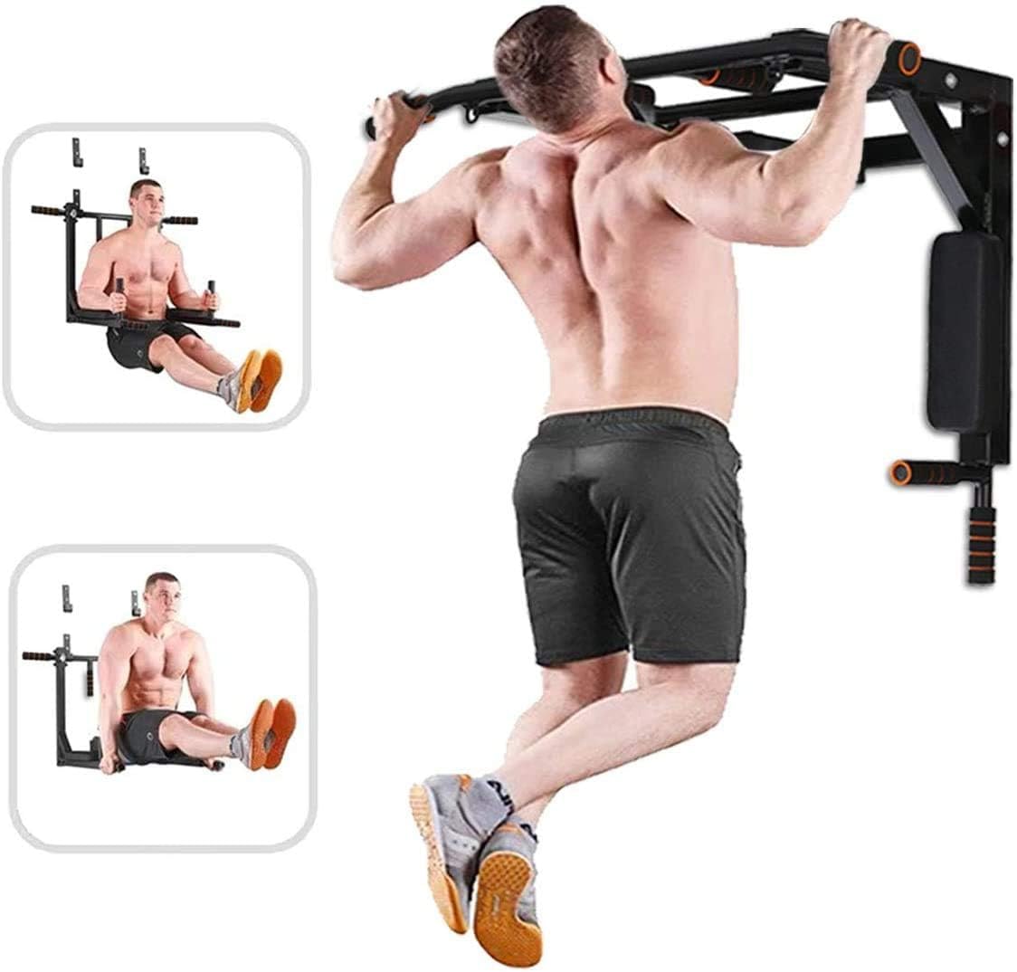 Wall Mounted Pull-Up and Dip Station
