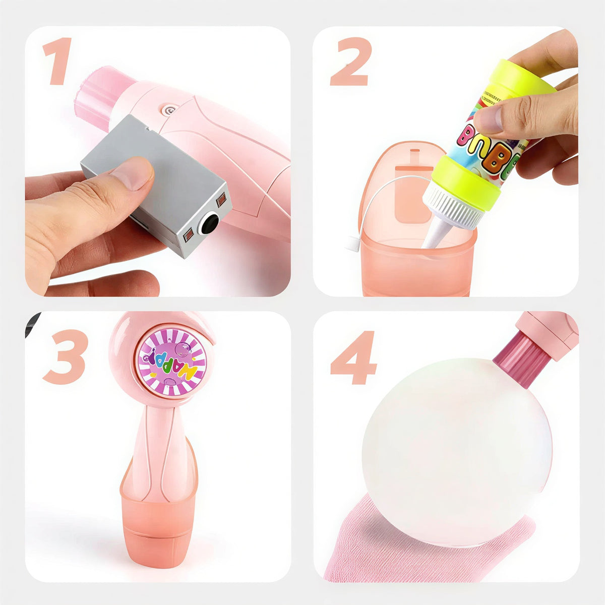 Kids Smoke Bubble Blower Machine