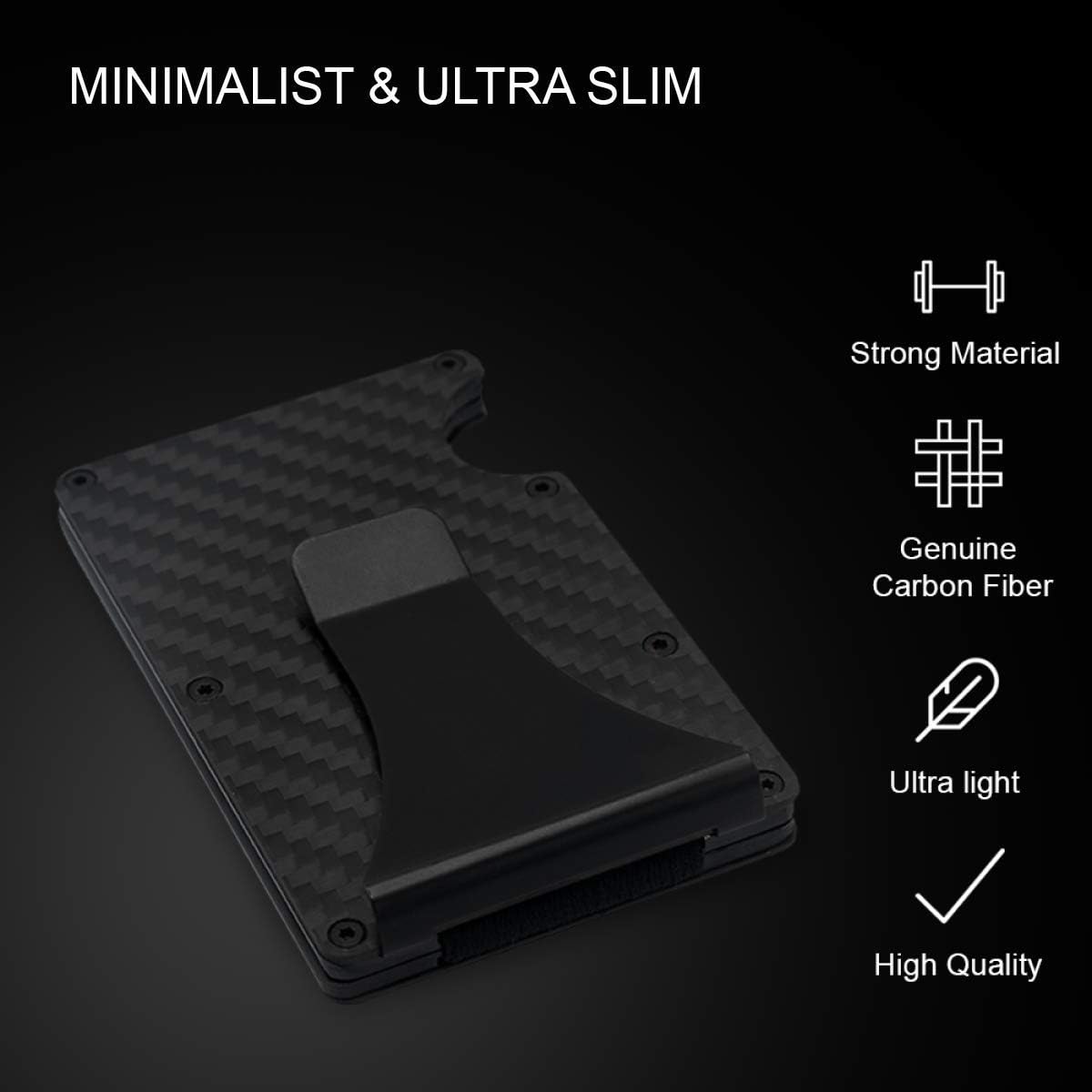 Carbon fiber Wallet