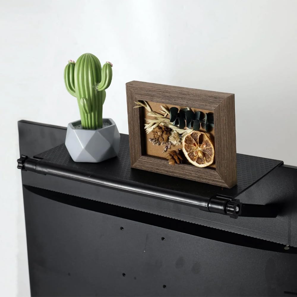 Adjustable TV Top Shelf