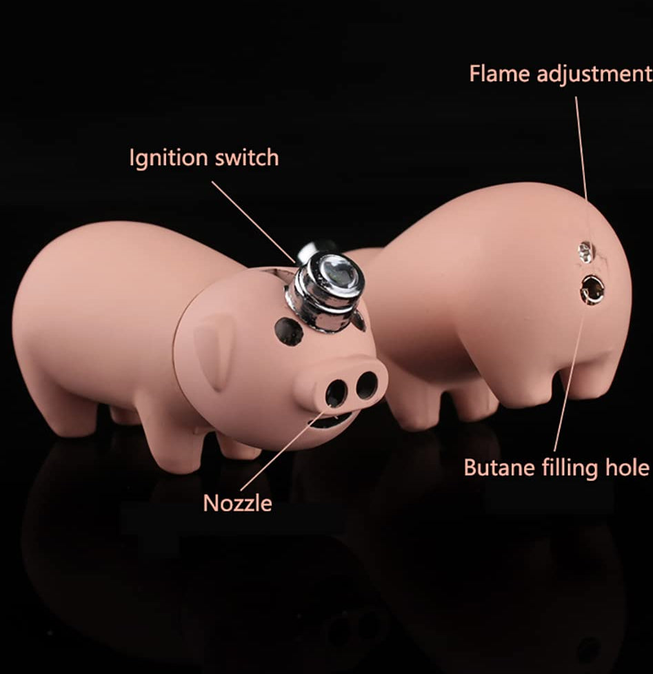 Pink Pig Lighter