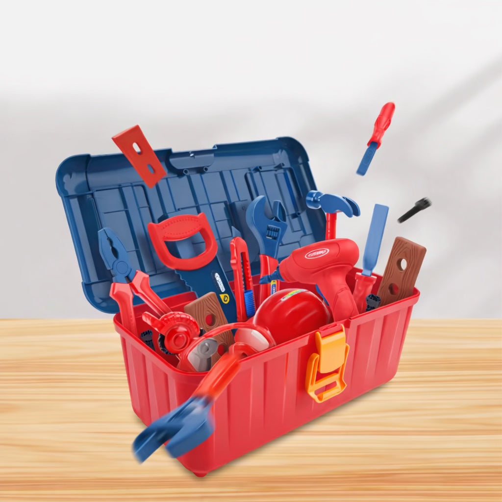 Portable Toolbox Toy Set