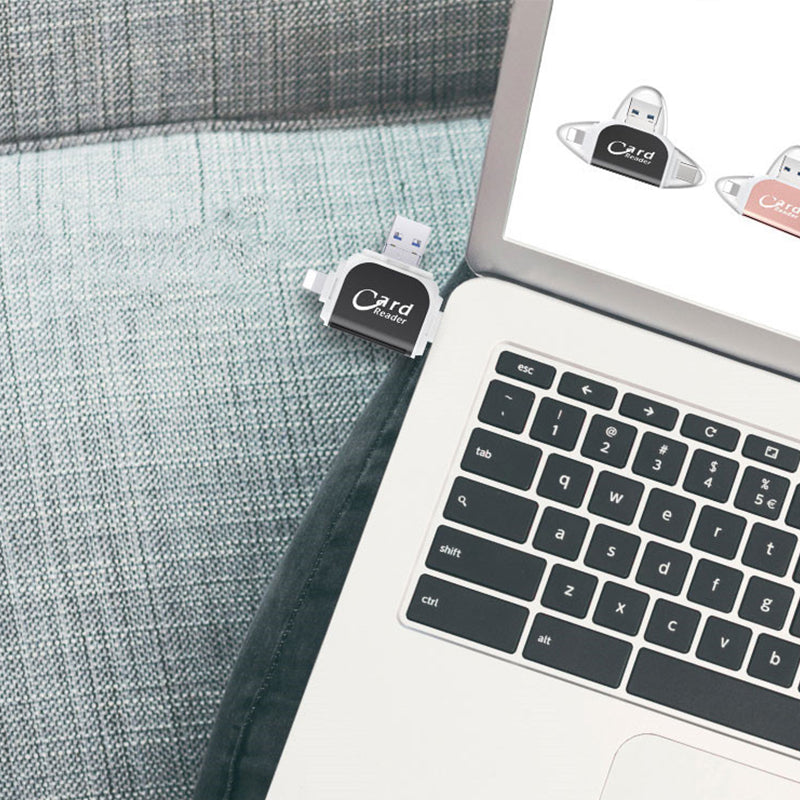 4-in-1 Universal Memory Card Reader