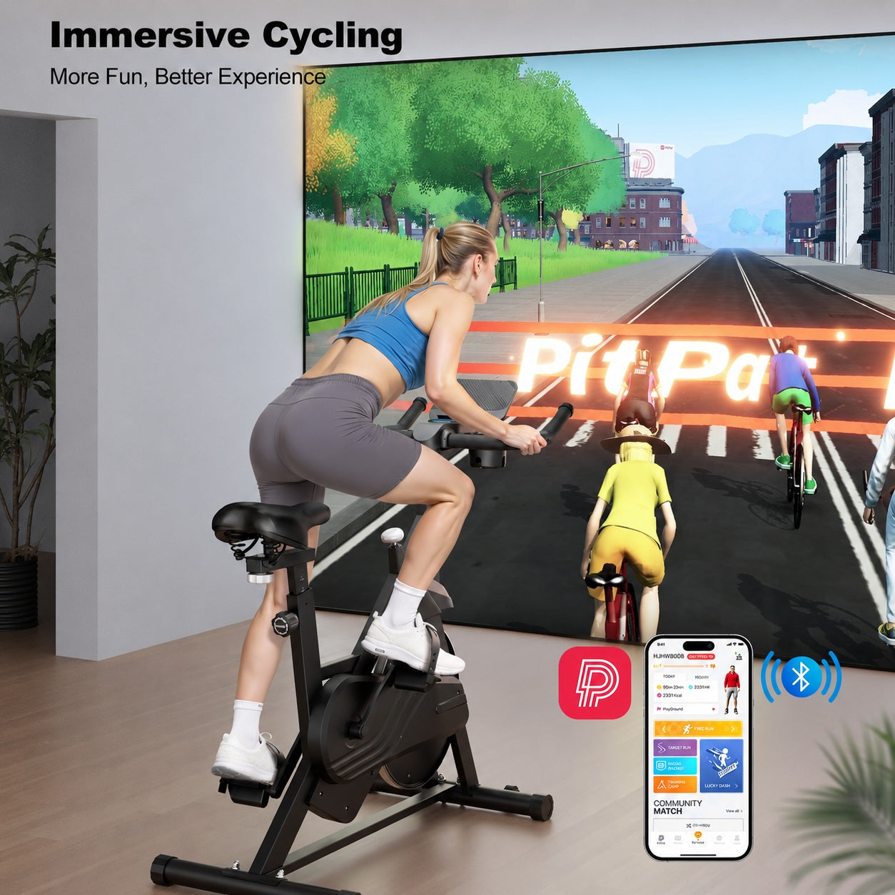 Magnetic Exercise Bike