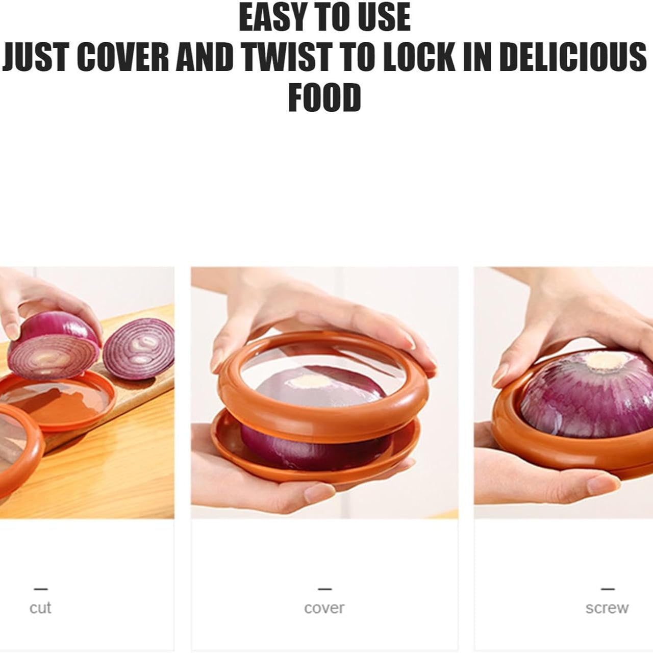 Reusable Food Savers (Set of 4)