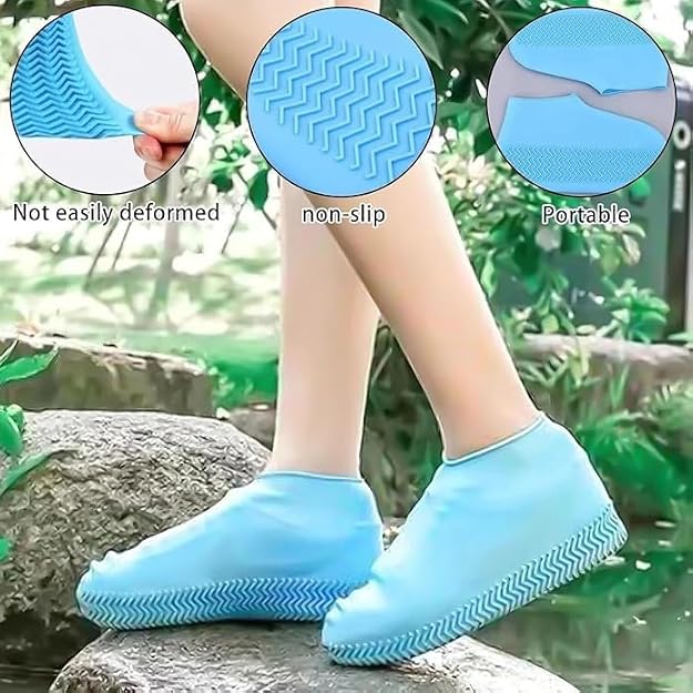 Reusable Waterproof Silicone Shoe Covers