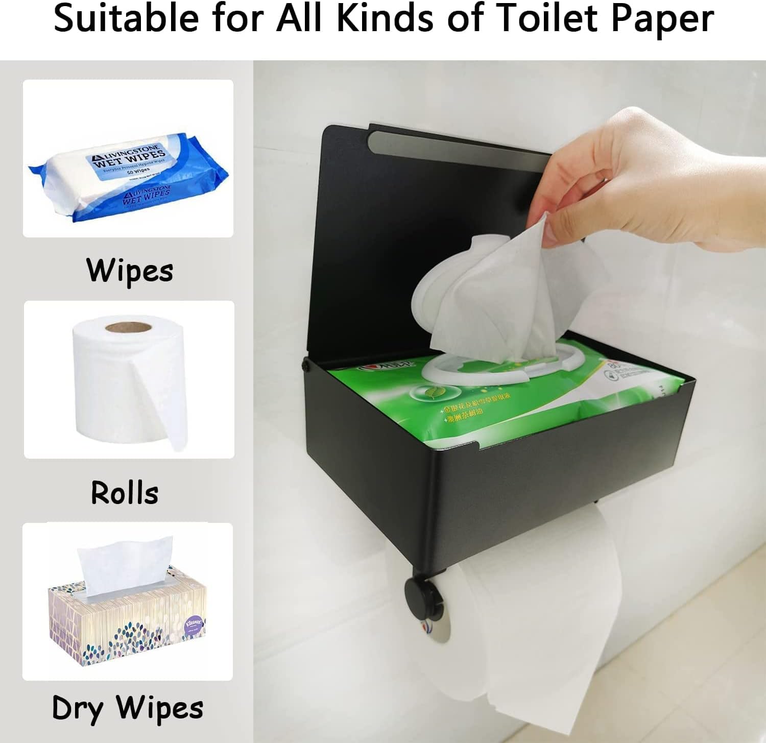 Toilet Tissue Holder Box