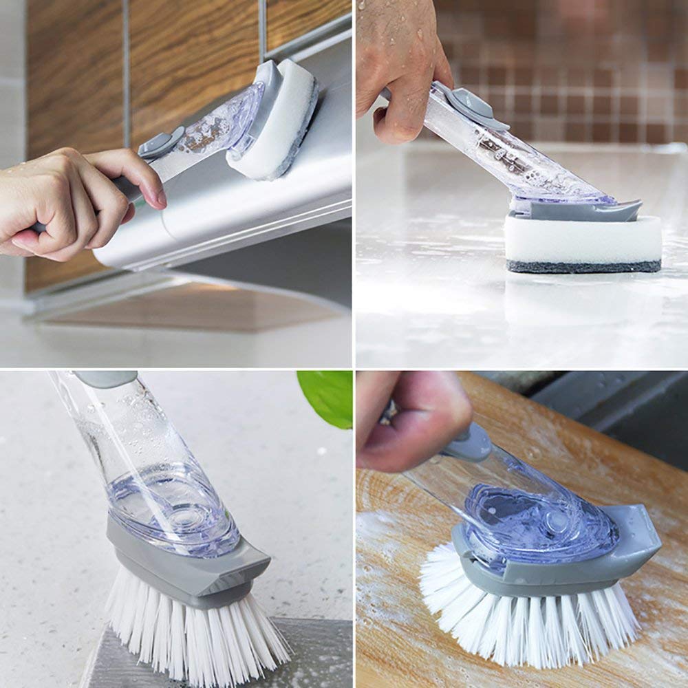 Soap Dispensing Dish Brush
