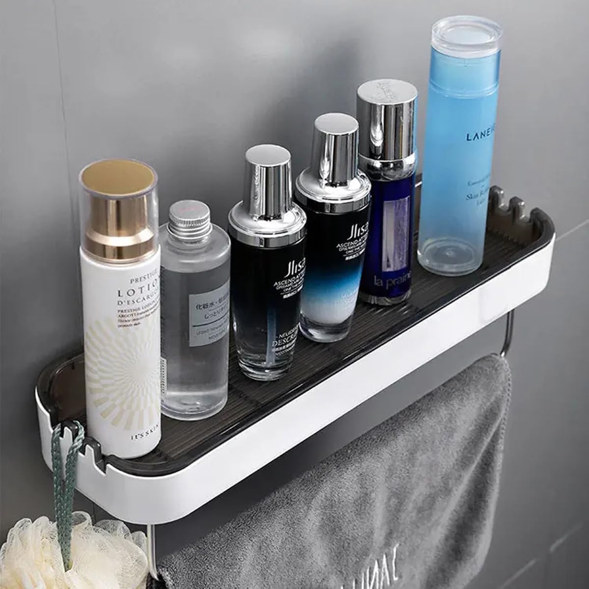 Adhesive Bathroom Storage Rack