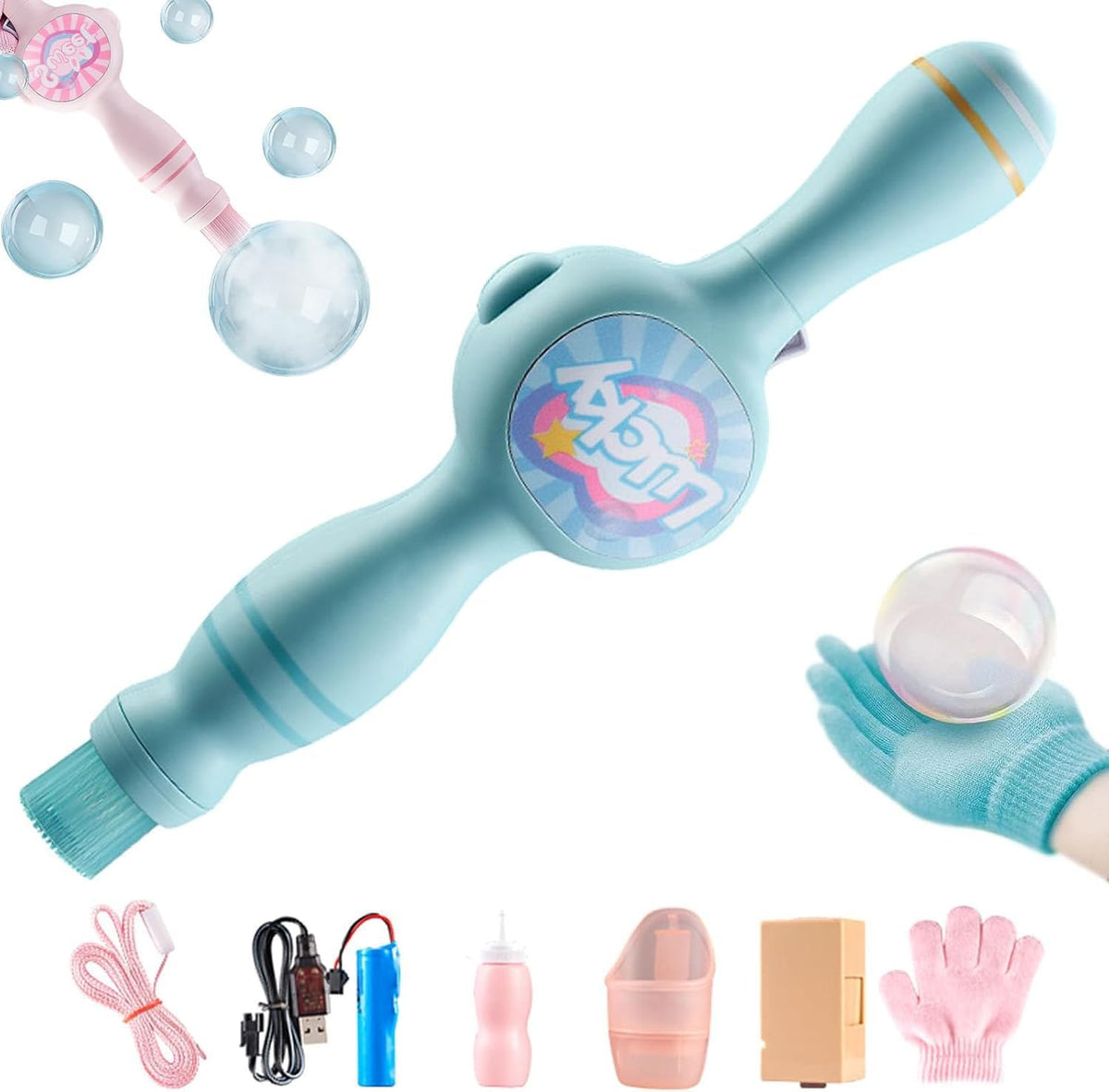 Kids Smoke Bubble Blower Machine