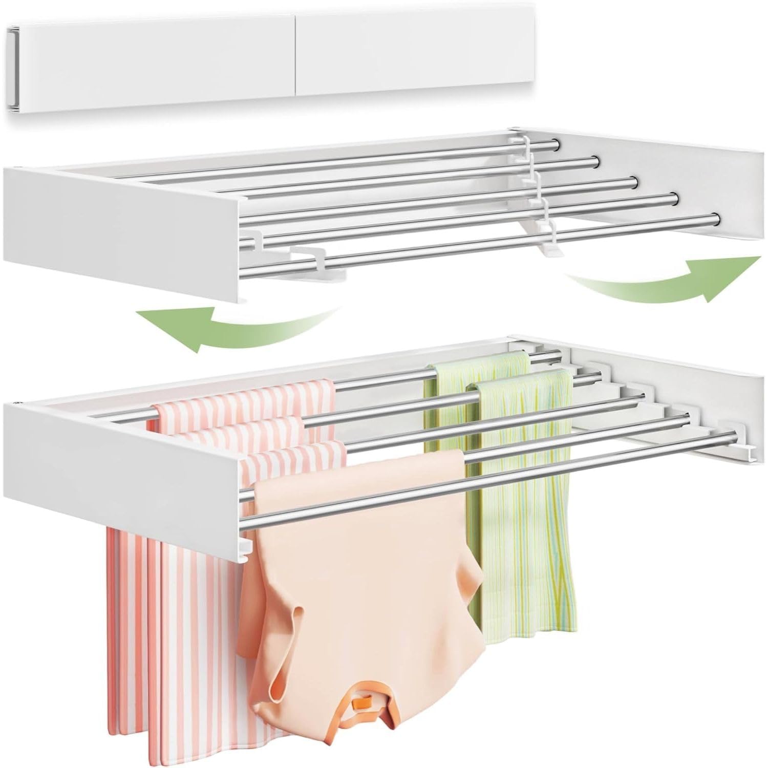 Wall Mounted Foldable Drying Rack
