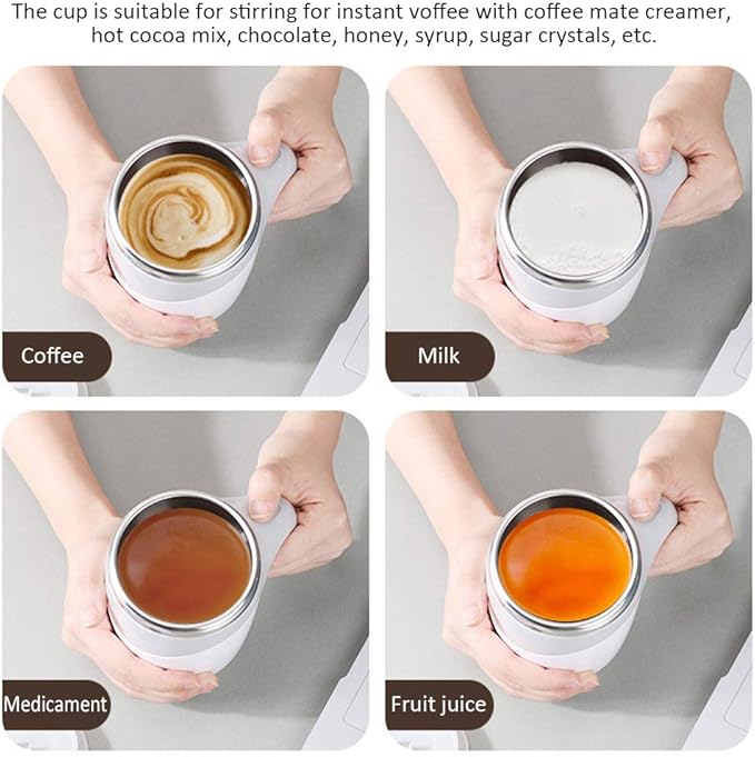 Self-Stirring Magnetic Mug