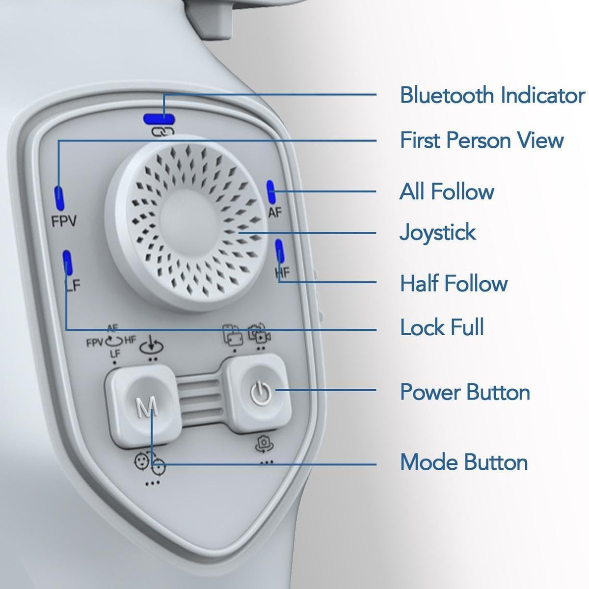 Smart Phone Gimbal with Fill Light