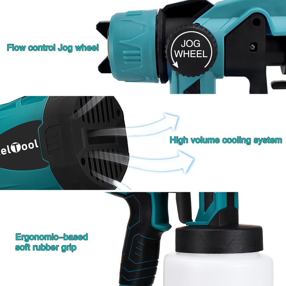 Cordless Paint Sprayer Gun